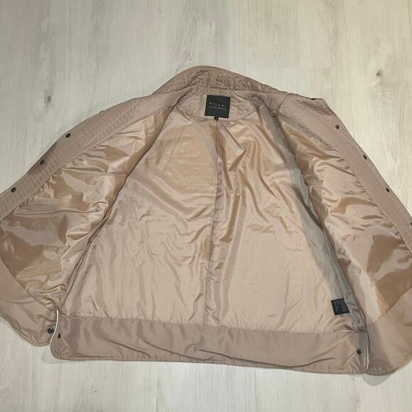 Tally Ho 3X Plus Quilted Barn Jacket Cream Tan Coat Equestrian Horse Girl Preppy - Picture 7 of 11